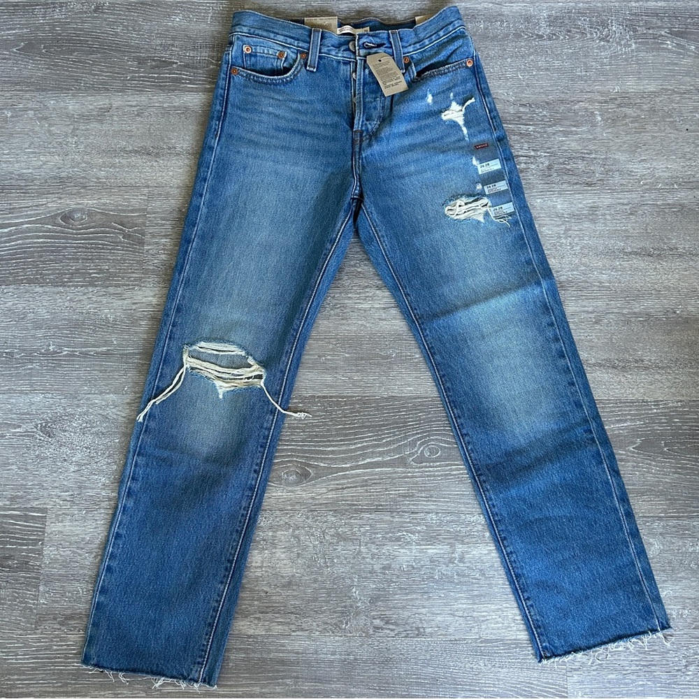 Levi’s wedgie straight jeans